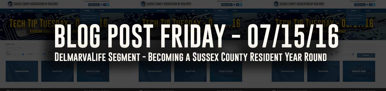Becoming a Sussex County Resident Year Round