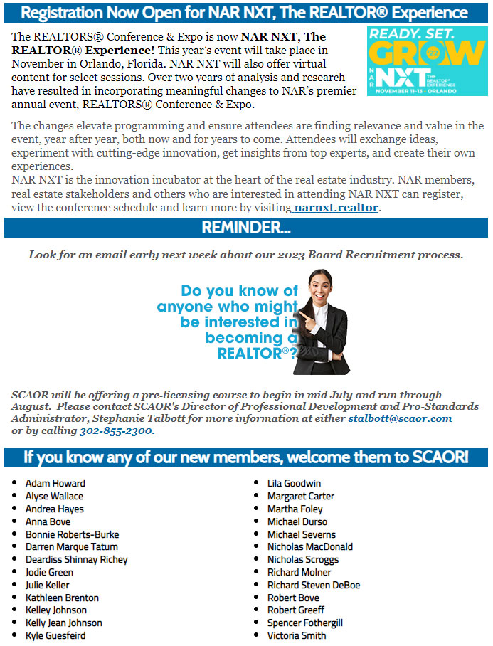 NAR NXT, The REALTOR® Experience